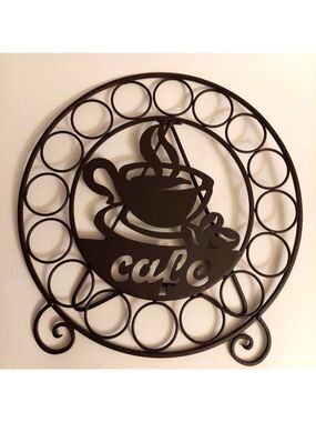 Metal Cafe K-Cup Counter Holder